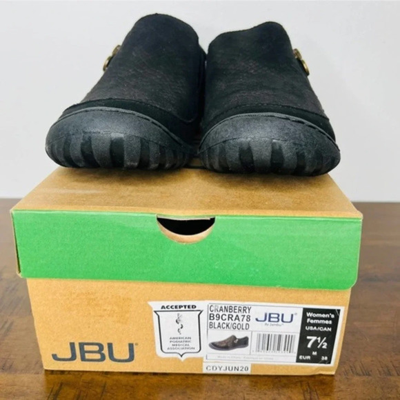 JBU by Jambu Cranberry Memory Foam Faux Fur Lining Casual Slip On Shoes Size 7.5 - Picture 8 of 8